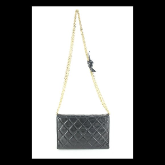 Chanel Black Quilted Lambskin Multi Chain GHW 3CK419C - Picture 7 of 12